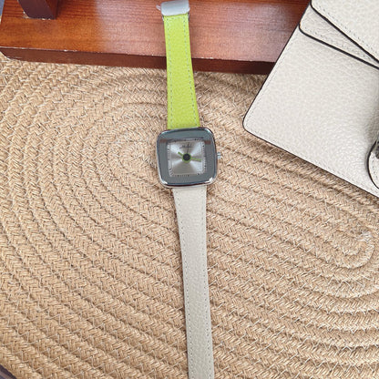 Reloj retro elegante y brillante con correa magnética resistente al agua