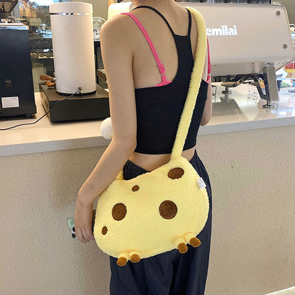 Lindo bolso bandolera con forma de jirafa