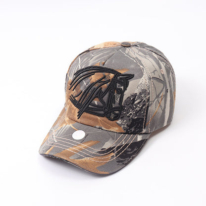 Gorra de béisbol unisex con grafiti y bordado de letras