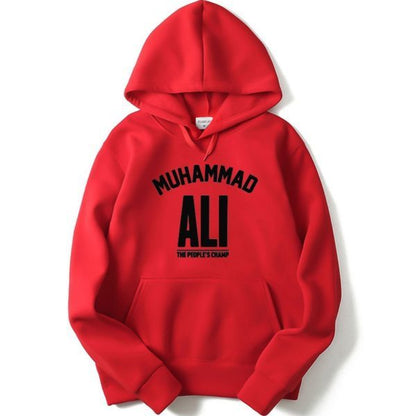 Einfarbiger Fleece-Pullover für Herren, Sweatshirt, Kapuzenpullover, Buchstabendruck