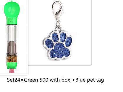 Vaso de agua multifuncional para mascotas Para llevar con el perro