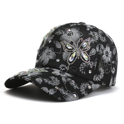 Gorra con visera de mariposa, sombrero para el sol para mujer, transpirable y combinable