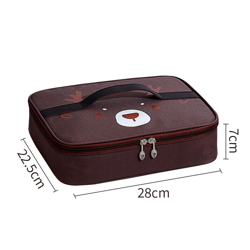 Aluminum Film Thickened Portable Lunch Bag
