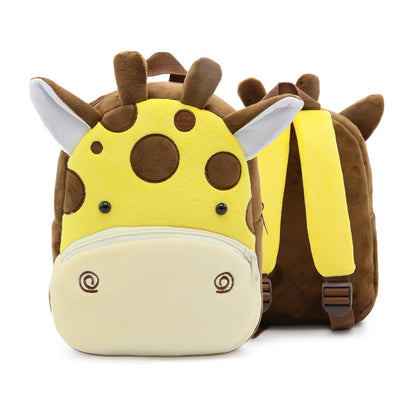 Bonitas mochilas de peluche para guardería, mochilas escolares de dibujos animados, juguetes de animales para niños.