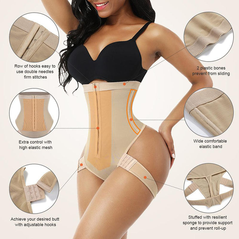 Bragas moldeadoras sin costuras que levantan los glúteos