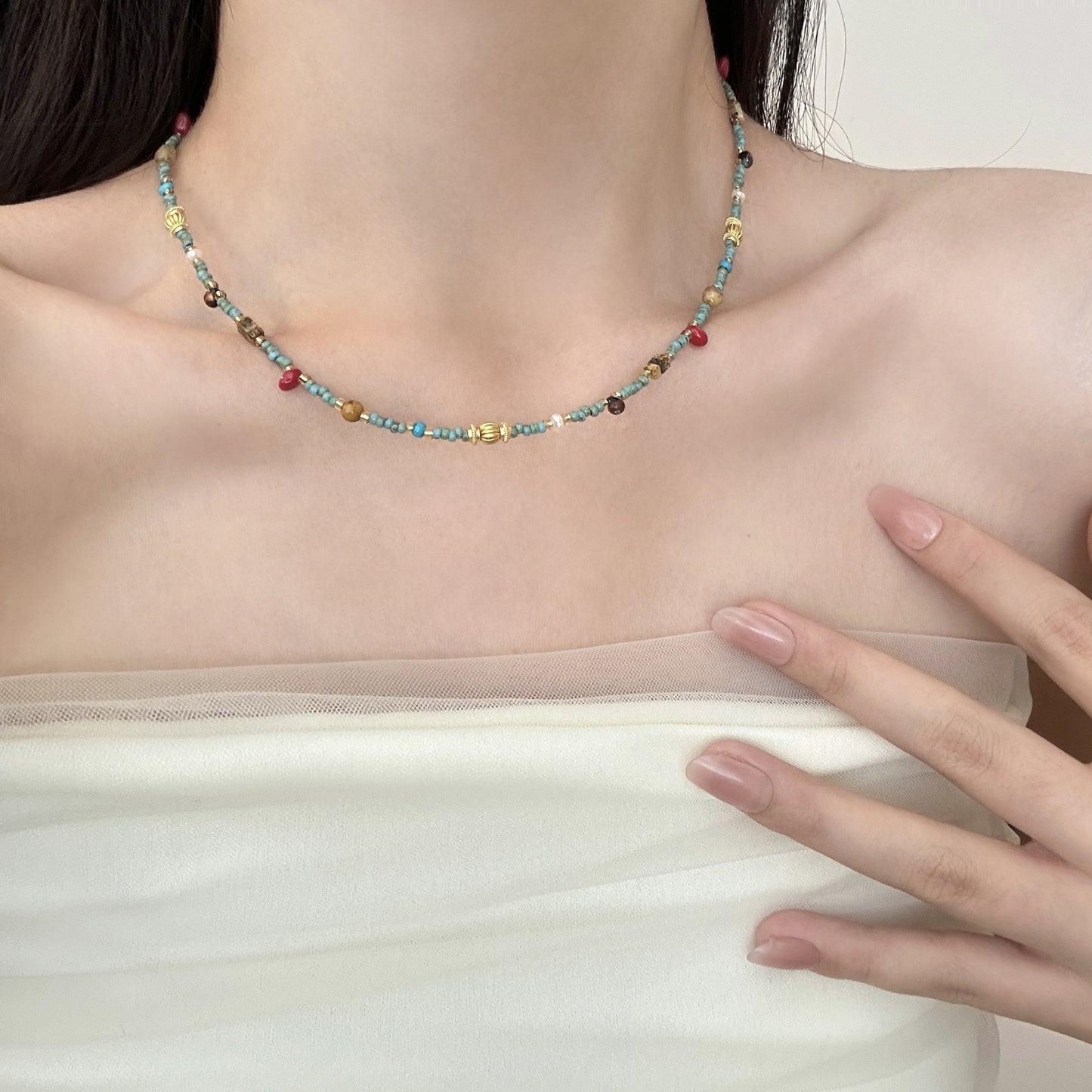 Advanced Sense Light Luxury Minority Design Clavicle Chain Neck Chain