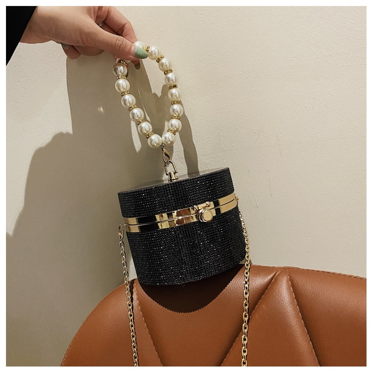 Diamond Acrylic Party Clutch