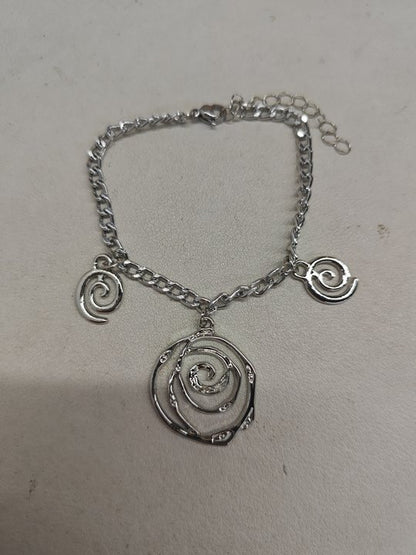 Pulsera de dona en espiral, pendientes, collar, personalizado, para minorías, elegante, de alto sentido, collar para mujer
