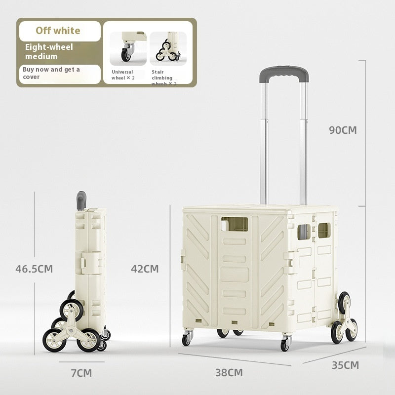 Shopping Luggage Trolley Express Trolley Foldable Shopping