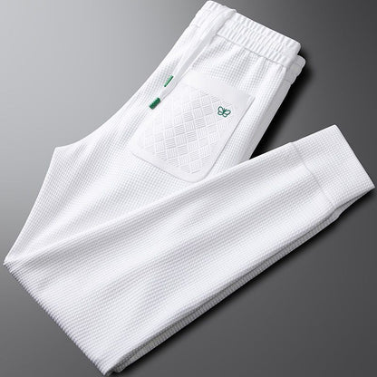 Ankle - tied Soft Casual Sports Pants Men - BAGMODA