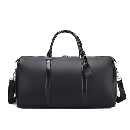 Bolsa de viaje portátil de gran capacidad, con separación de humedad y cuero suave para gimnasio.