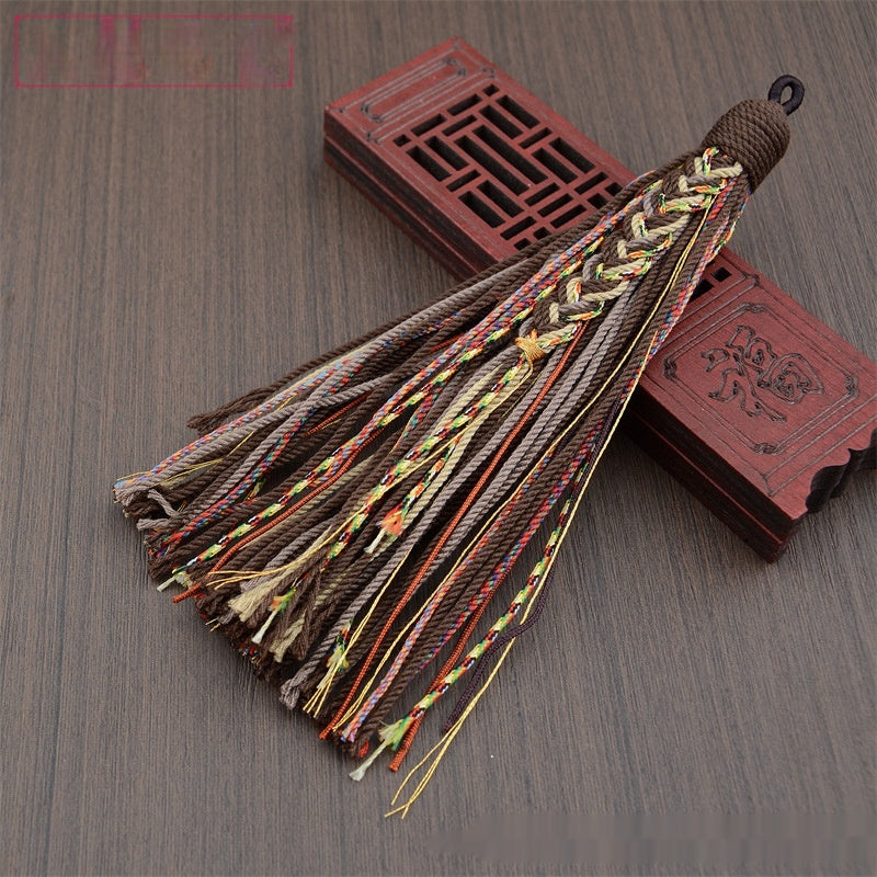 Cotton String Tassel Fringe Hand-woven Lanyard Accessories