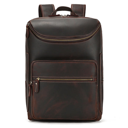 Mochila Heritage Voyager de piel de vaca