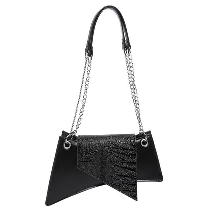 Bolso cuadrado de cuero de moda