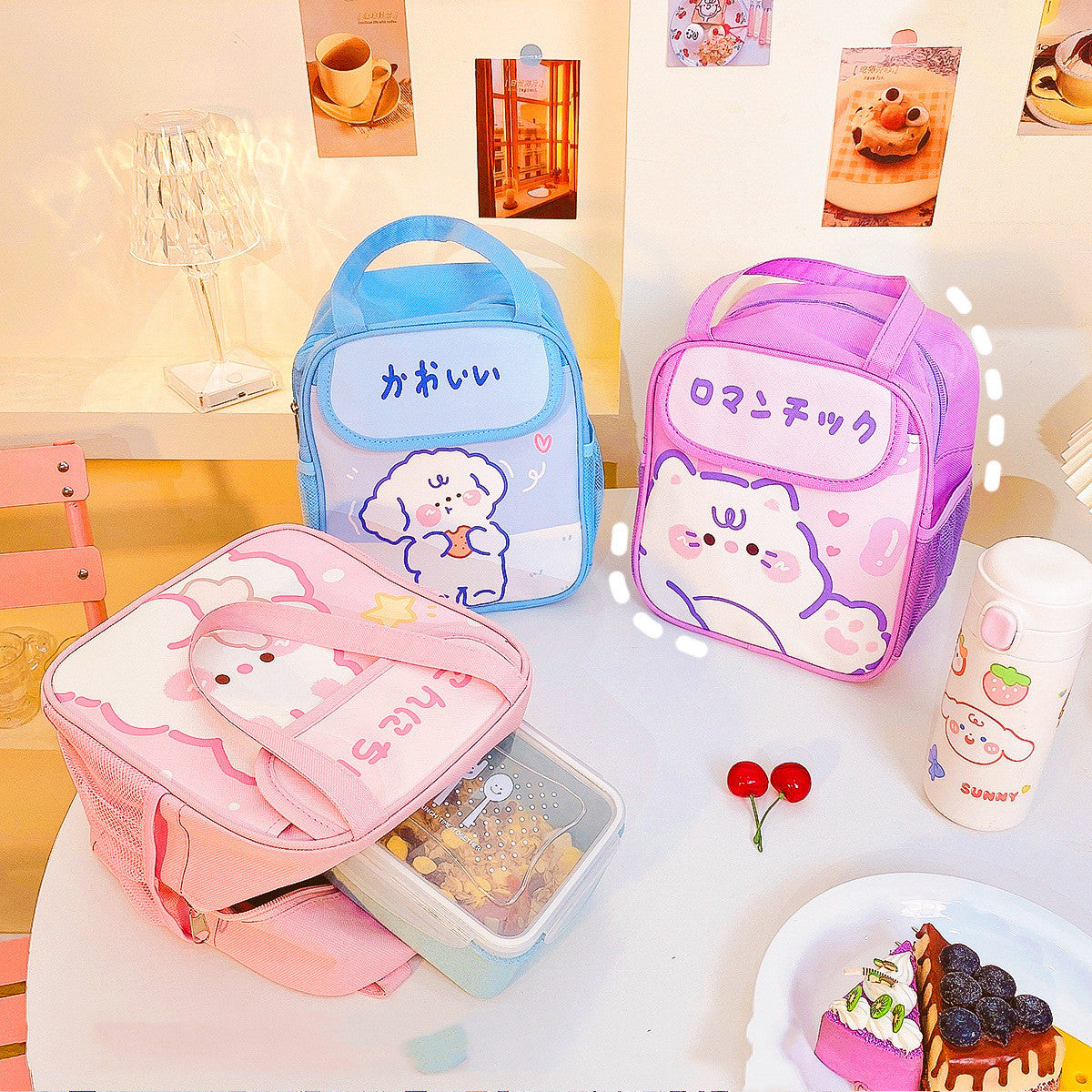 Creative Cute Insulated Portable Insulated Lunch Bag