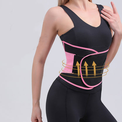 Faja moldeadora de cintura para mujer, banda de soporte para la espalda y control de abdomen, moldeadora corporal para pérdida de peso y sudor.