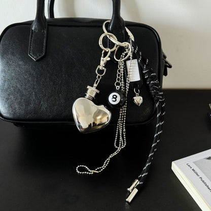 Llavero personalizado con bolsa para botella de vino Love