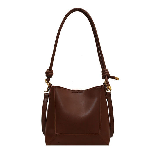 Retro Chic Bucket Bag