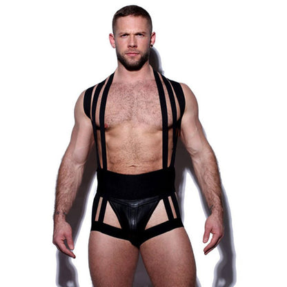 Men's Shapewear Top With A Tight Waistband And Chest Waistband Vest - BAGMODA