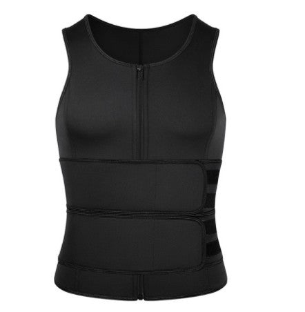 Men Waist Trainer Tank Tops Shapewear Slimming Body Shaper - BAGMODA