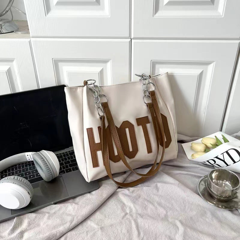 Scriptura Shoulder Tote