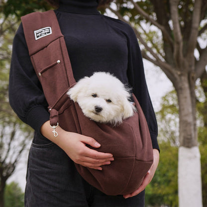Bolso bandolera para mascotas