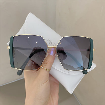 Neue Sonnenbrille mit doppelten Augenbrauen für Damen