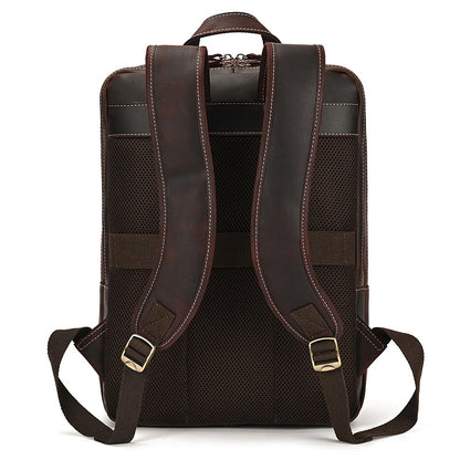 Mochila Heritage Voyager de piel de vaca