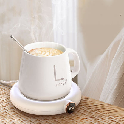 Calentador de tazas de café, posavasos inteligente, aislamiento térmico, temperatura constante, almohadilla térmica de escritorio