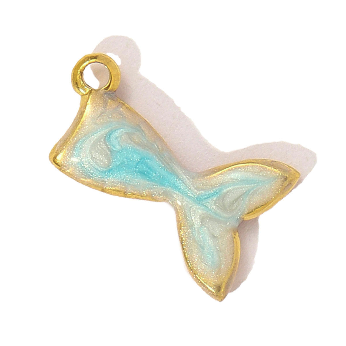 French Style Heart Shell Starfish Diy Titanium Steel Pendant