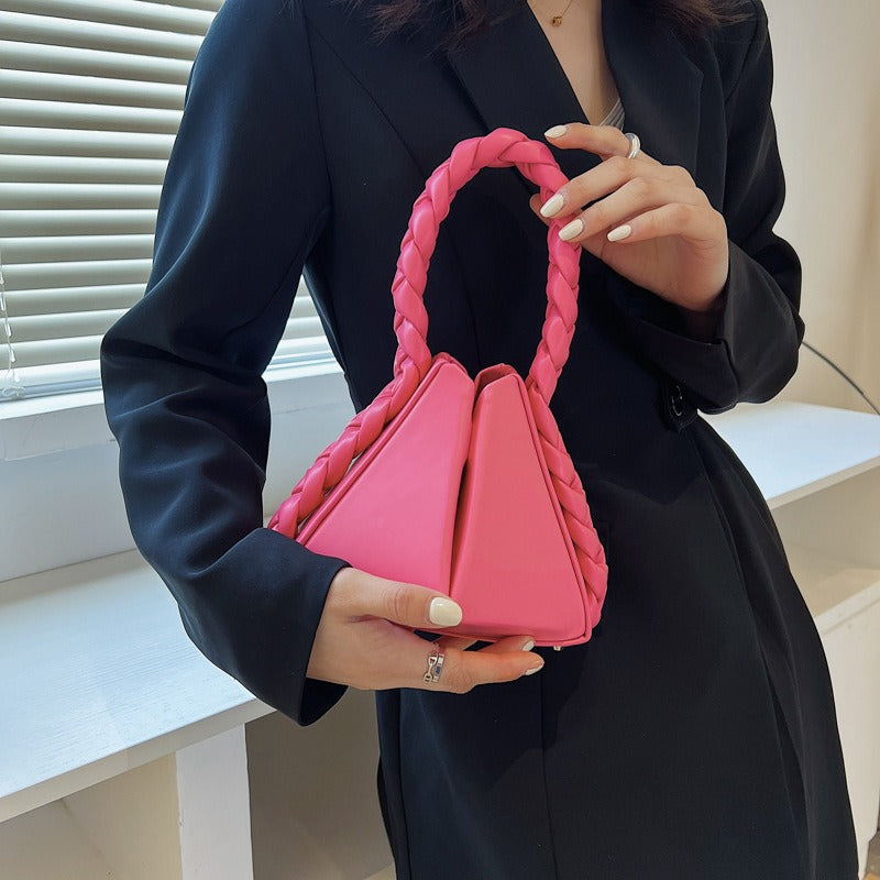 TwistTrend Geometric Handbag