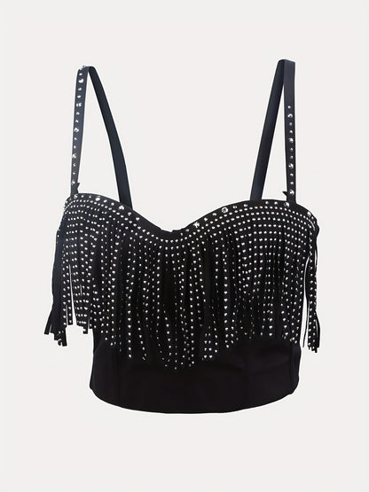 Bustier ajustado con relleno incorporado y diseño fruncido de Sexy Temptation