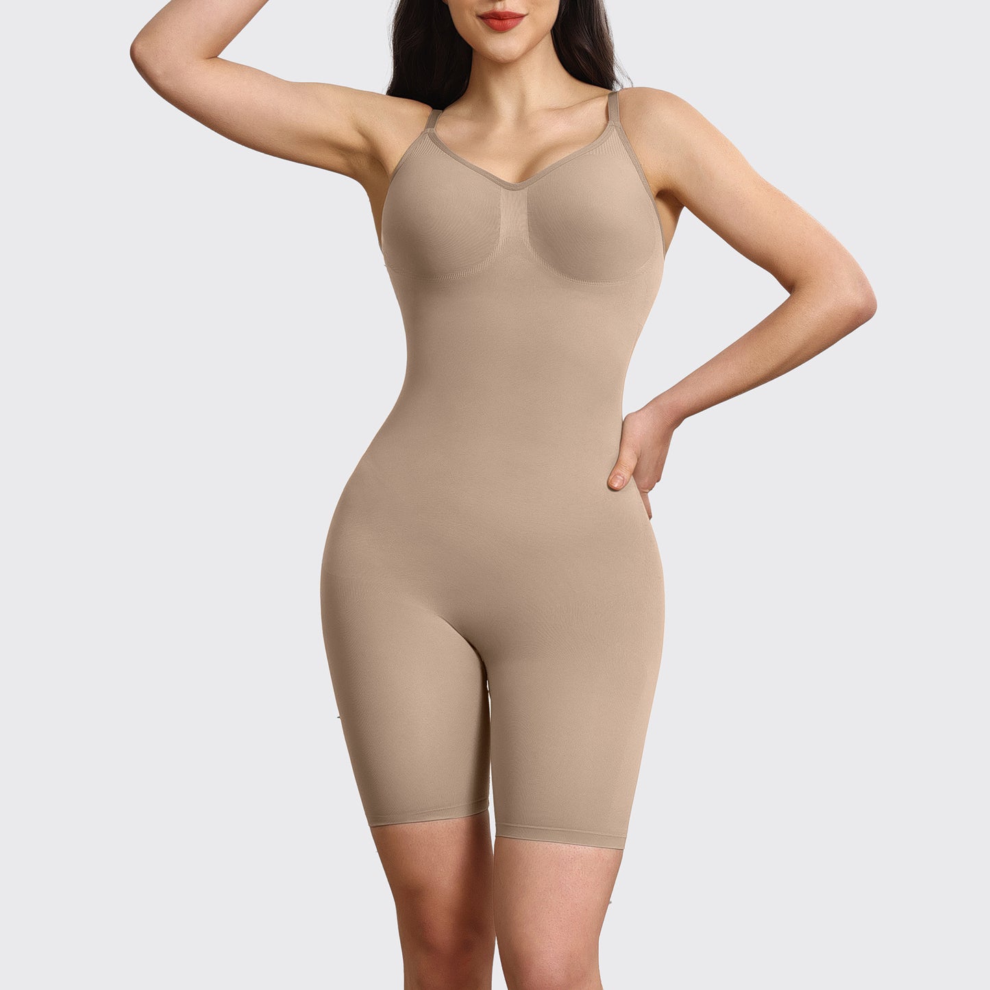 Fajas moldeadoras de culturismo para mujer, ropa interior de una pieza abierta que levanta caderas y adelgaza la cintura.