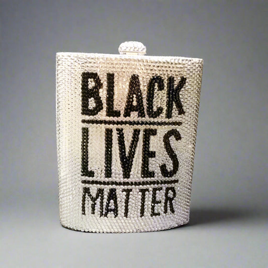 Glam BLM Diamond Clutch