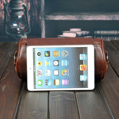 Fashionable Single Shoulder Cylinder Bag Retro Trendy and Personalized Creative Cylinder Bag - BAGMODA