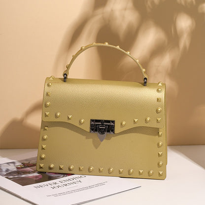 Mini bolsos cuadrados de gelatina