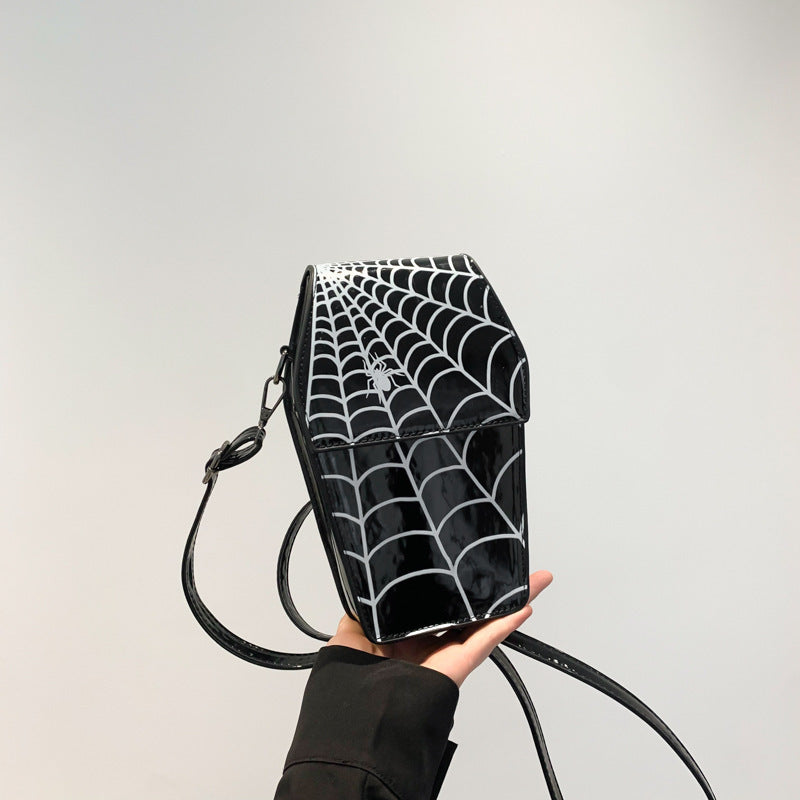 Spider Print Crossbody