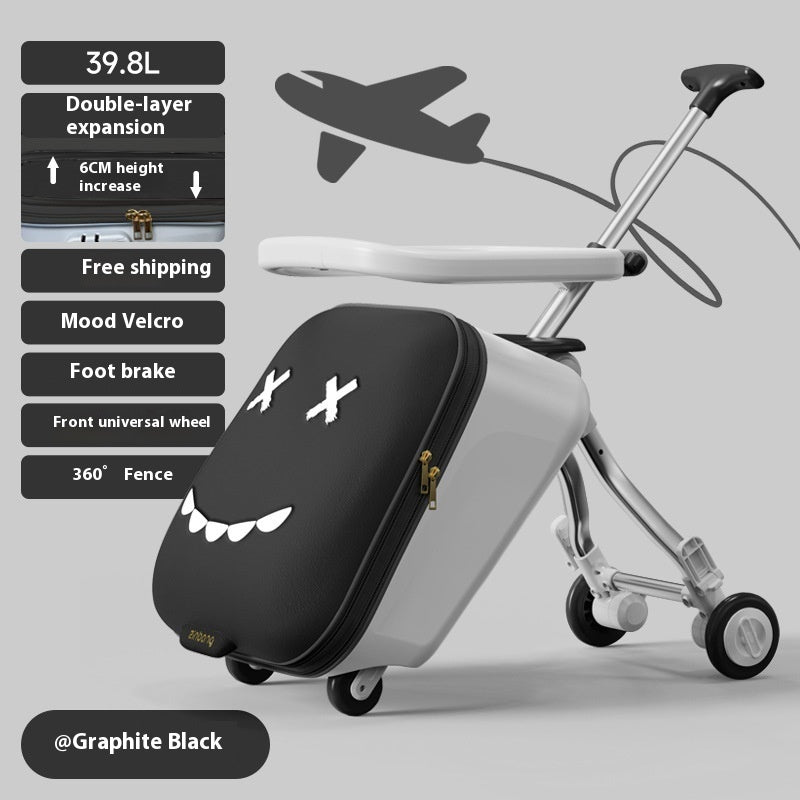 Children's Riding And Boarding Machine Trolley Case