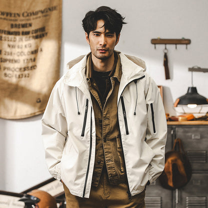 Amerikanischen Retro Outdoor Outdoor Jacke Mantel Männer