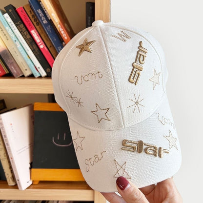 Gorra pequeña con visera para hombre, estilo casual, a prueba de sol y con aspecto de cara salvaje