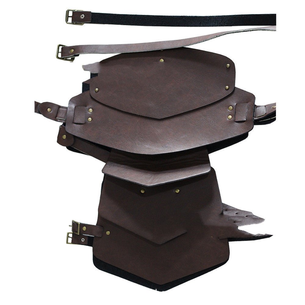 Men's Leather Bondage Jackets Multiple Straps Binding Bras - BAGMODA