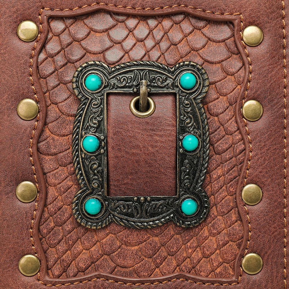 Mini Punk-Style Leather Bag