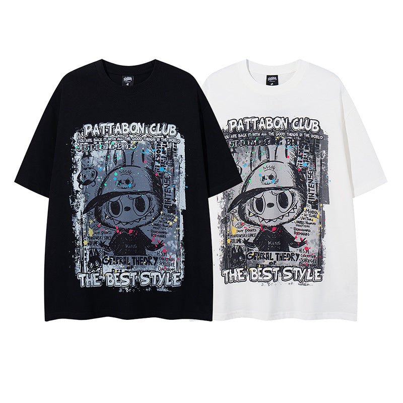 Trendy Fun Cartoon T-Shirt