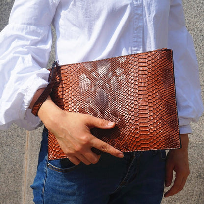 Mode 3D Python Muster Frauen Clutch Bag Brand Design Party Umschlag Kupplungen für Damen Brieftasche Kostenlose Karte Handtasche