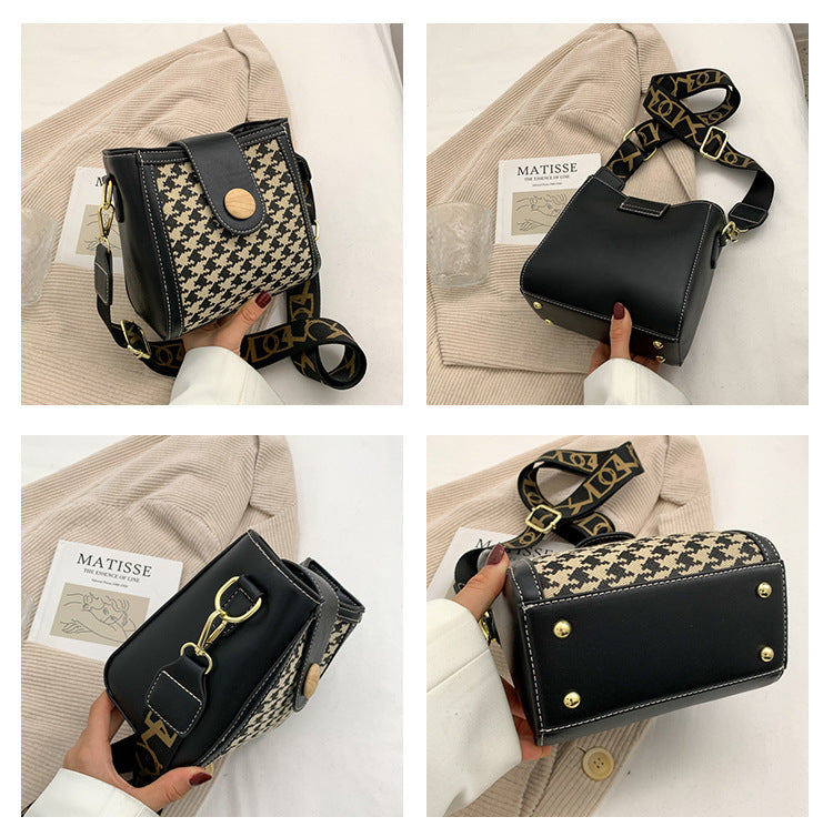 Vintage Checkerboard Bag