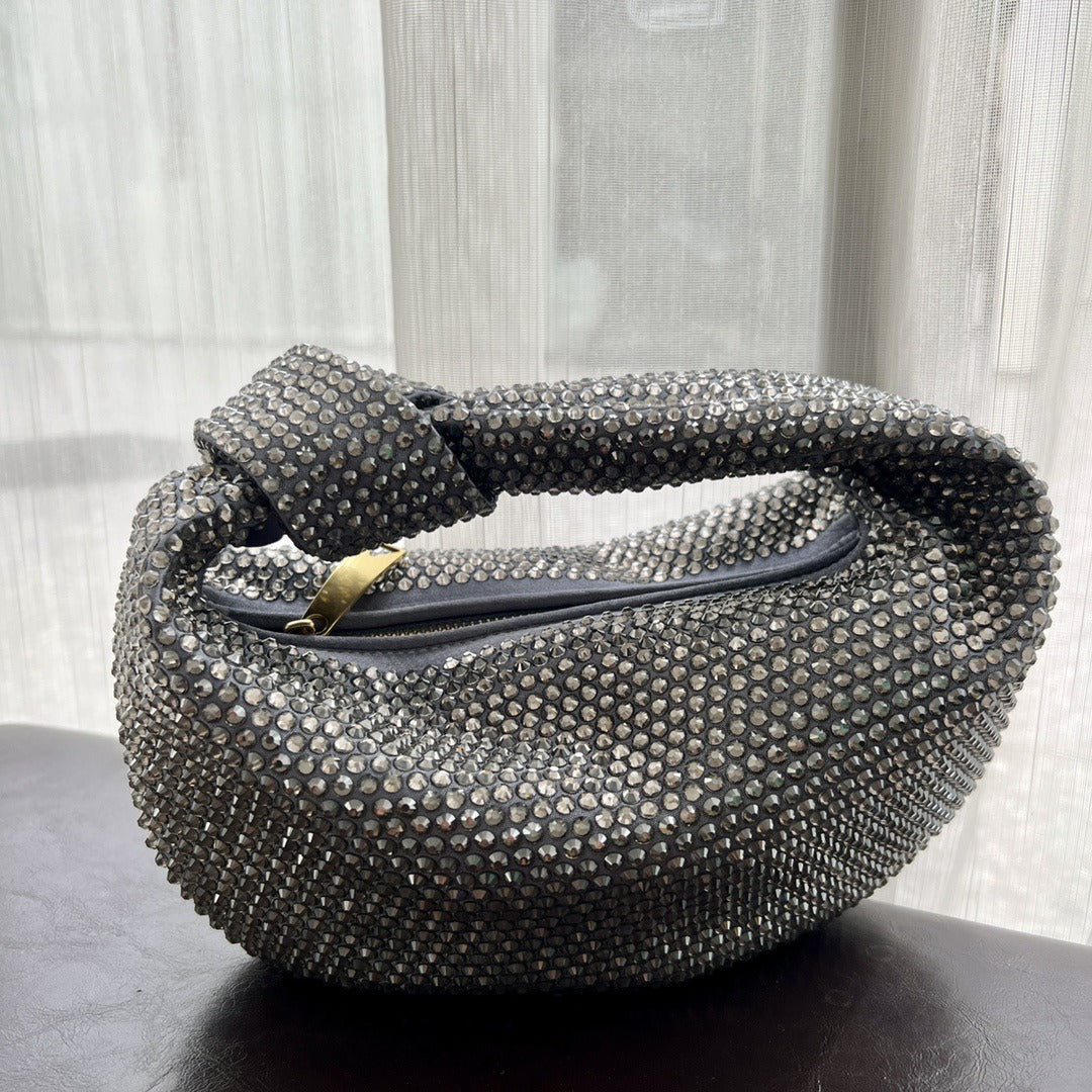 TwinkleKnot Half-Moon Bag