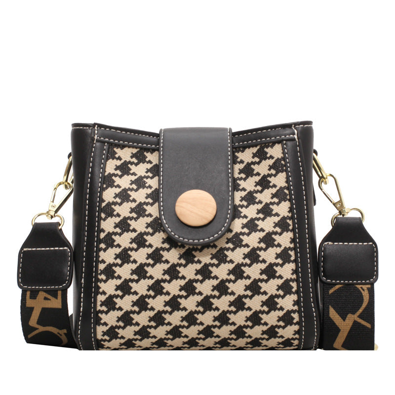 Vintage Checkerboard Bag