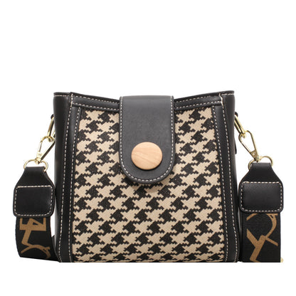 Bolso vintage de cuadros