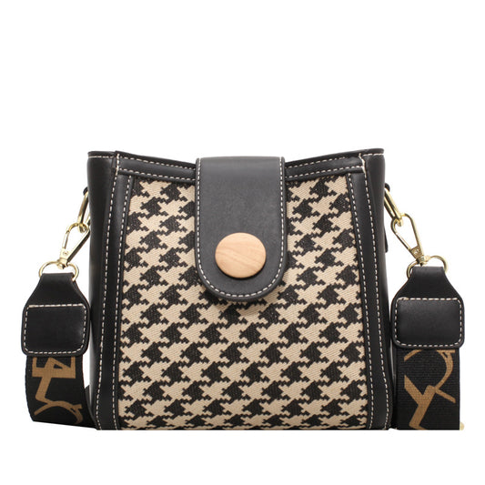 Vintage Checkerboard Bag