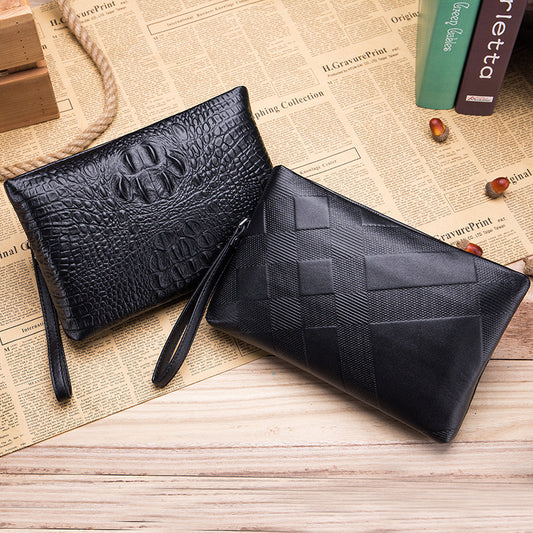 Large-capacity Leather Business Cowhide Men's Bag